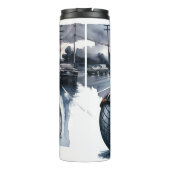 Bouteilles Isothermes Femme de moto (Dos)