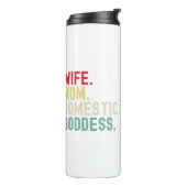 Bouteilles Isothermes Femme Maman déesse domestique drôle avec précision (Tourné sur la gauche)