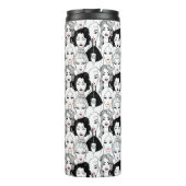 Bouteilles Isothermes Femmes avec le motif de rouge à lèvres (Dos)