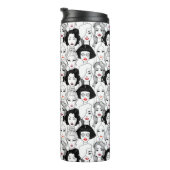 Bouteilles Isothermes Femmes avec le motif de rouge à lèvres (Tourné sur la droite)