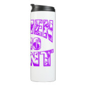 Bouteilles Isothermes Femmes qui chassent le tombeur thermique avec logo (Tourné sur la droite)