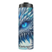 Bouteilles Isothermes Fermer la tête du dragon de glace (Devant)