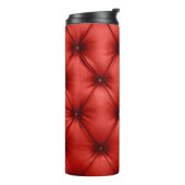 Bouteilles Isothermes Fermer la texture arrière - plan du capiton rouge (Tourné sur la gauche)