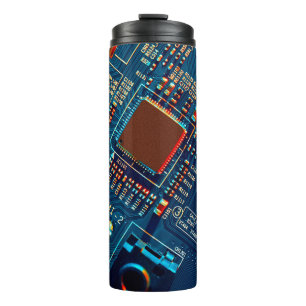 Bouteilles Isothermes Fermeture de la carte de circuits électroniques. é