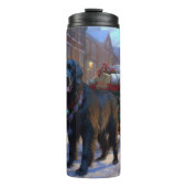 Bouteilles Isothermes Festin de Noël à Terre-Neuve (Devant)