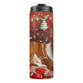Bouteilles Isothermes Festival de Noël de Chien Basenji (Devant)