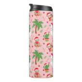 Bouteilles Isothermes Festive Sloths and Llamas Motif de vacances (Tourné sur la droite)