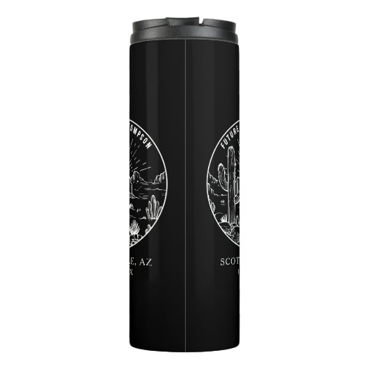 Bouteilles Isothermes Fête de Bachelorette Desert (Dos)