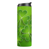 Bouteilles Isothermes Fête de la Saint-Patrick Shamrocks (Tourné sur la gauche)