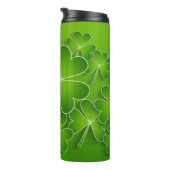 Bouteilles Isothermes Fête de la Saint-Patrick Shamrocks (Tourné sur la droite)