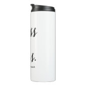 Bouteilles Isothermes Fête de mariage Miss to Mrs Moderne  (Tourné sur la droite)