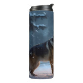 Bouteilles Isothermes Fête de Noël des bergers allemands (Tourné sur la gauche)