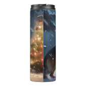 Bouteilles Isothermes Fête de Noël des bergers allemands (Dos)