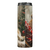 Bouteilles Isothermes Fête de Noël des Chiens de Berger Anatoliens (Dos)