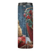 Bouteilles Isothermes Fête de Noël des chiens errants (Dos)