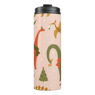 Bouteilles Isothermes Fête de Noël Dino : Tree Rex
