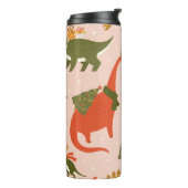 Bouteilles Isothermes Fête de Noël Dino : Tree Rex (Tourné sur la gauche)