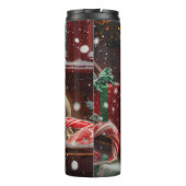 Bouteilles Isothermes Fête de Noël du chien du Labrador (Dos)