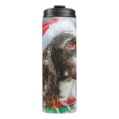Bouteilles Isothermes Fête de Noël Springer Spaniel Dog (Devant)