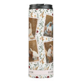 Bouteilles Isothermes Fête des Mères à la mode pour le scrapbook floral (Dos)