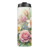 Bouteilles Isothermes Fête des mères : Bouquet de fleurs du printemps (Devant)