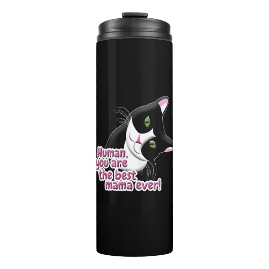 Bouteilles Isothermes Fête des Mères Chat (Devant)