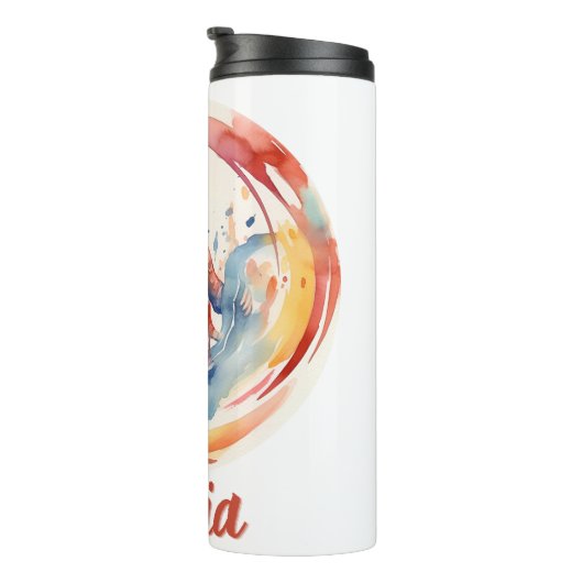 Bouteilles Isothermes Fête des mères de maman Belle femme Mère avec enfa (Tourné sur la droite)