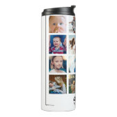 Bouteilles Isothermes Fête des pères script moderne 16 photo collage (Tourné sur la gauche)