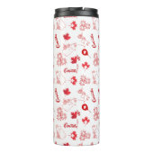 Bouteilles Isothermes Fête du Canada (Dos)