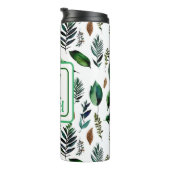 Bouteilles Isothermes Feuillage vert Nature botanique Personnalisée (Tourné sur la droite)