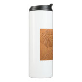 Bouteilles Isothermes Feuillages en bois sculpté Imprimer (Tourné sur la gauche)