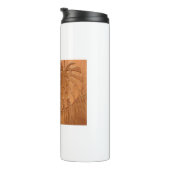 Bouteilles Isothermes Feuillages en bois sculpté Imprimer (Tourné sur la droite)