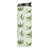 Bouteilles Isothermes Feuille de banane avec le monogramme des triangles (Tourné sur la gauche)