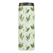 Bouteilles Isothermes Feuille de banane avec le monogramme des triangles (Dos)