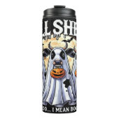 Bouteilles Isothermes Feuille de taureau d'Halloween / Bulls Drôle (Devant)