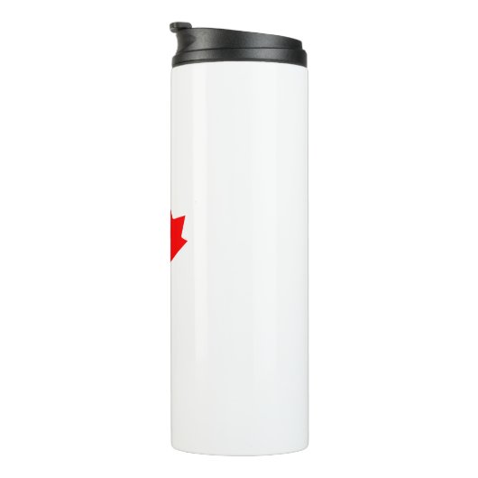 Bouteilles Isothermes Feuille d'érable du Canada (Tourné sur la droite)