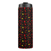 Bouteilles Isothermes Feuille Motif colorée (Devant)