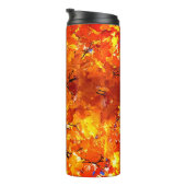 Bouteilles Isothermes Feuille orange (Tourné sur la droite)