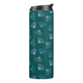 Bouteilles Isothermes Feuilles Art déco (Tourné sur la gauche)