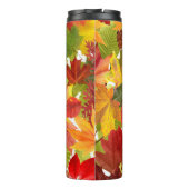 Bouteilles Isothermes Feuilles automnales d'automne (Dos)