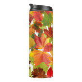 Bouteilles Isothermes Feuilles automnales d'automne (Tourné sur la droite)