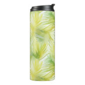 Bouteilles Isothermes Feuilles d'aquarelle tropicale (Tourné sur la gauche)