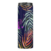 Bouteilles Isothermes Feuilles d'aquarelle tropicale, éclaboussure abstr (Dos)