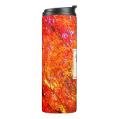 Bouteilles Isothermes Feuilles d'automne (Tourné sur la gauche)