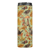 Bouteilles Isothermes Feuilles d'automne, baies, champignons et fleurs (Dos)