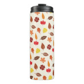 Bouteilles Isothermes Feuilles d'automne confortables (Devant)