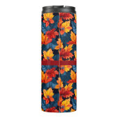 Bouteilles Isothermes Feuilles d'automne d'Orange et Russet (Dos)