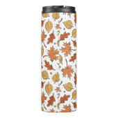 Bouteilles Isothermes Feuilles d'automne et Motif d'Acorns (Dos)