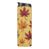 Bouteilles Isothermes Feuilles d'automne Paruline thermique (Tourné sur la droite)