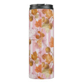 Bouteilles Isothermes Feuilles d'automne rose et Motif d'Acorns - automn (Dos)